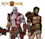 Kratos and Deimos(GOD OF WAR) VS Ares(Marvel) and Ares(DC) -