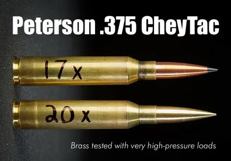 Tough Brass for Big Ammo - Cheytac Brass from Peterson " Dai