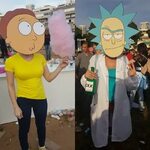 DIY Rick and Morty cosplay - 9GAG