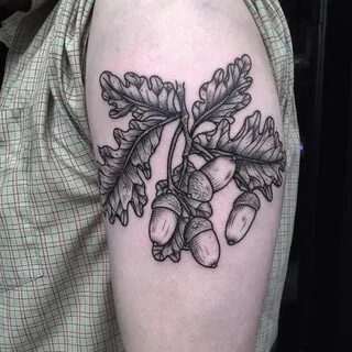Tattoo uploaded by Xavier * Acorn tattoo by Henbo Henning. #
