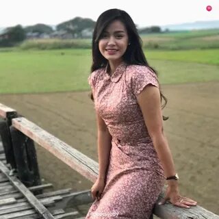 Ma Aye Thaung - Myanmar Female Celebrity Star of 2017 Photos