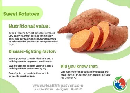 20 Ideas for Sweet Potato Nutritional Value - Best Recipes E