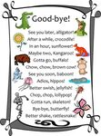 Flexible Dreams: Good-Bye! Printable Farewell cards, Goodbye