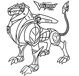 Voltron Coloring Pages - Best Coloring Pages For Kids Lion c