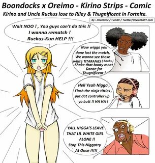 Jmantime в Твиттере: "#Anime #Crossover - Boondocks x Oreimo