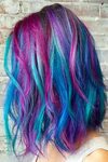 50+ Fabulous Purple and Blue Hair Styles Hair, Pastel hair, 