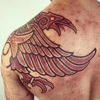 Vikings tattoos by Peter Walrus Madsen, a Mash-Up of Nordic 