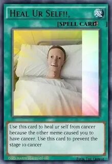 Pin by Jimmy Your Neutrons on Dank Yu-Gi-Oh Card Memes Card 