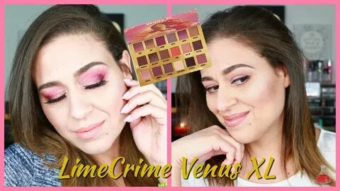 Lime Crime Venus XL Palette Review & 2 Looks! - YouTube