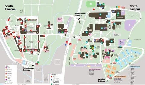 Carlow University Campus Map Campus Map