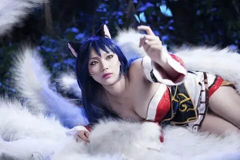 Hero League nine-tailed demon fox beaver cosplay - XiaoGirls