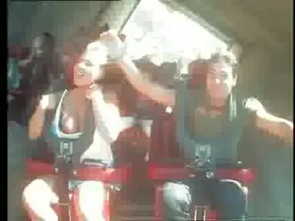 Boobs pop out on rollercoaster ride MOTHERLESS.COM ™