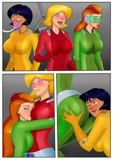 Xbooru - alex (totally spies) ass bodysuit breasts clover (t