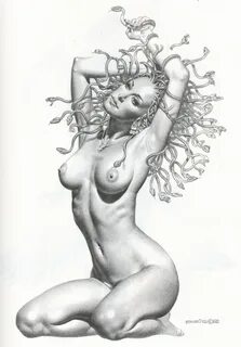 Boris Vallejo - Sexy Naked Medusa