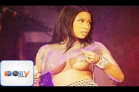 Nicki minaj boob fell out - 🧡 Nicki Minaj Goes Topless, Shades Usher