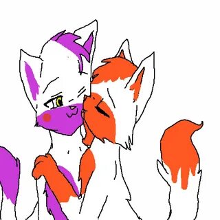 Editing lolbit and ft foxy - Free online pixel art drawing t