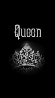 Black really sets this off! I love black! Queens wallpaper, 