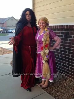Tangled Rapunzel and Mother Gothel Couple Costume Coolest Ho