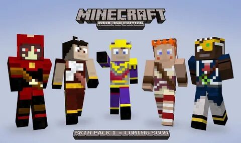 Minecraft Skin Pack 1 full list revealed - XBLAFans