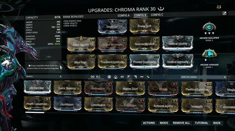 Chroma Eidolon Build - Players helping Players - Warframe Fo