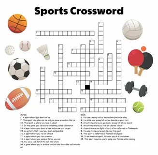 10 Best Sport Crossword Printable - printablee.com