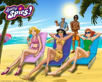 Totally Spies Dessin plage, Dessin animé, Dessin