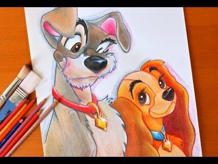 Original Lady and the Tramp Marker Drawing poverka-center Ar
