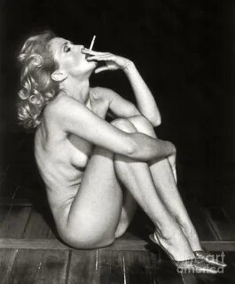 Smoking Nude Photograph by Silva Wischeropp Pixels