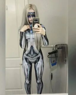 Halloween Costume Women Sexy Cosplay Costume Women Robot Ets