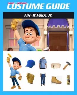 Fix-It Felix Jr. Costume Guide Disney halloween costumes, Cu