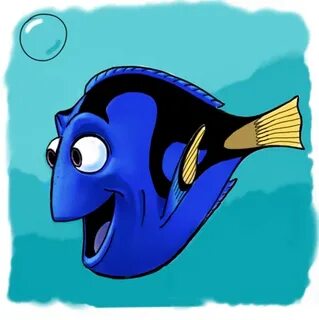 How to Draw Dory from Pixars Finding Nemo in Easy Steps Draw