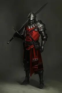 ArtStation - The Champion, Vladimir Buchyk Knight art, Fanta