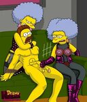 simpsons - Patty en Selma bouvier verkrachting ned in XXX po