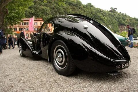 Самый дорогой в мире автомобиль Bugatti Type 57SC Atlantic А