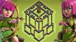 Clash of Clans - EPIC 3D TROLL BASE! ARCHER TOWER Cool Clash