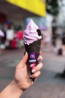 When I Close My Eyes, I Dream of This Purple McDonald's Soft