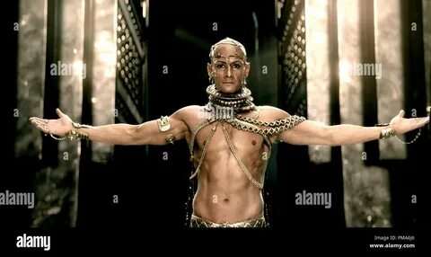 RODRIGO SANTORO as Xerxes in Warner Bros. Pictures' and Lege