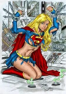 Supergirl in Chains by penichet.deviantart.com on @DeviantAr