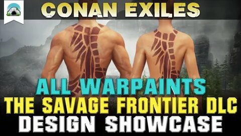 All Pictish Warpaints, The Savage Frontier DLC - Showcase Co