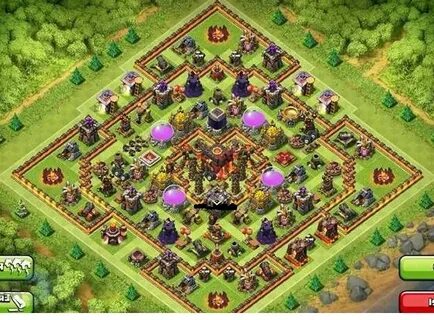 Clash of clan home base