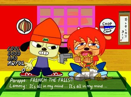 Does Lammy Lamb have secret feelings for Parappa? - /v/ - Vi