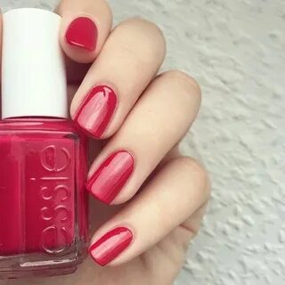 plumberry-original-essie essie Red nails, Nail colors, Red n