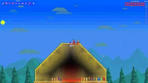 Terraria : Angel Statue Wire - YouTube