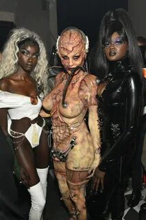 Anok Yai Took Halloween by Storm at Heidi Klum’s Costume Party.