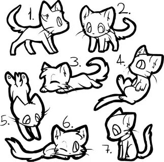 Pin on Cat Line Art