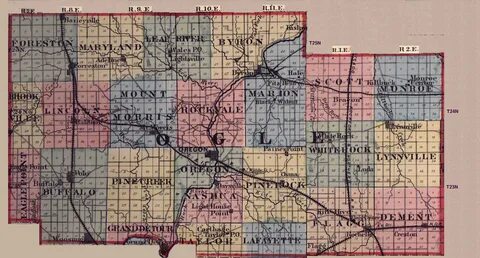Ogle County Illinois Map Campus Map