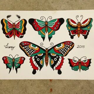 Butterfly Flash Tattoo - heavycamphc
