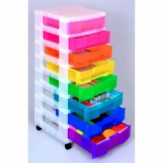 Really Useful Rainbow Storage Tower 8 Drawers Craft storage 