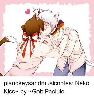 Pianokeysandmusicnotes Neko Kiss by GabiPaciulo Target Meme 