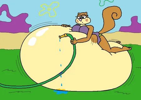 Sandy belly inflation X3 by bond750 -- Fur Affinity dot net